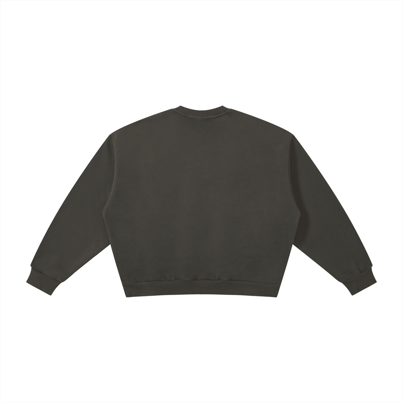 Boxy Fleece Crewneck Sweatshirt ODMPOD