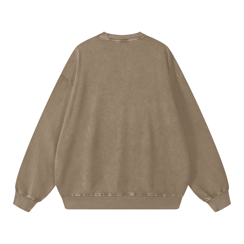 Snow Washed Oversized Sweatshirt ODMPOD