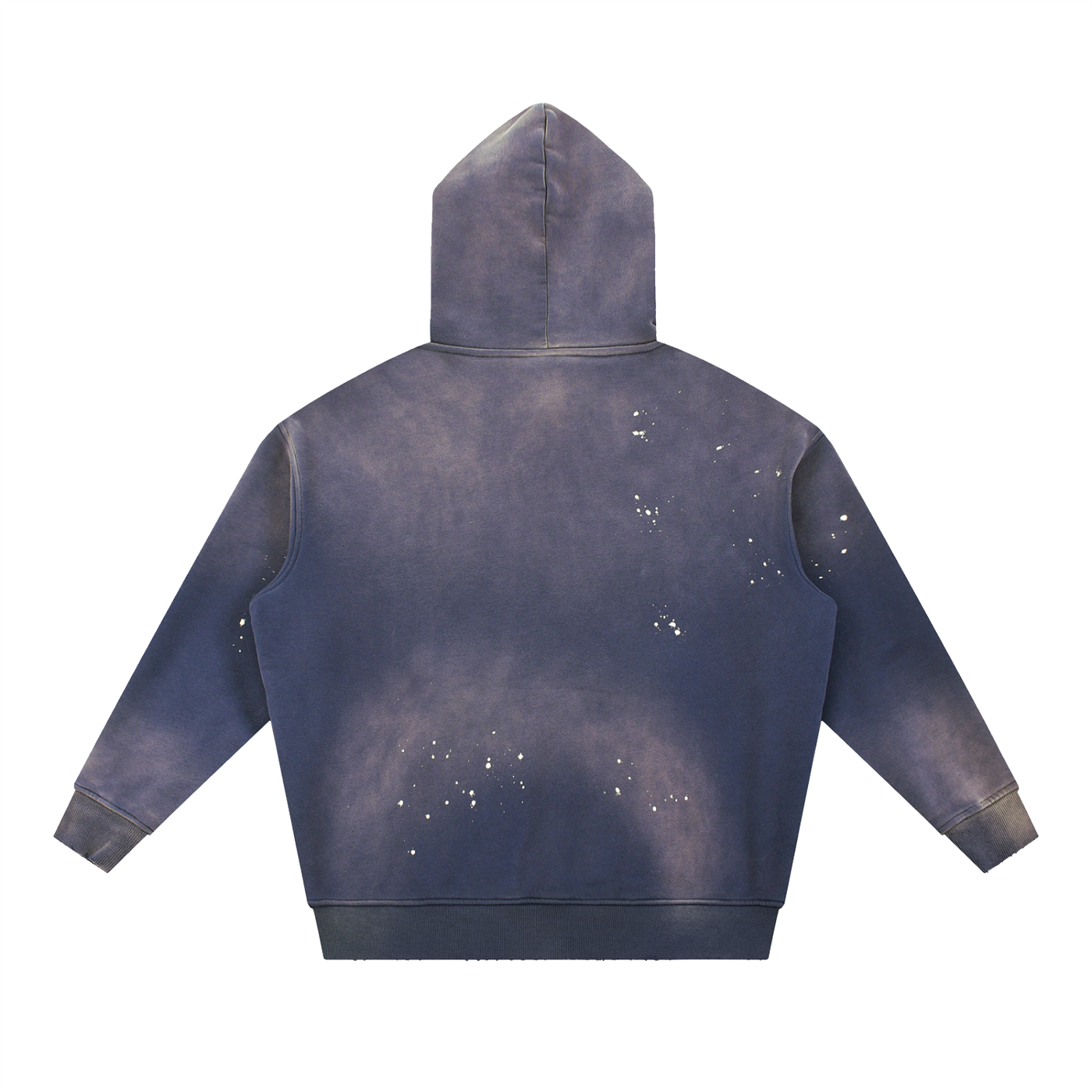 Vintage Washed Frayed Fleece Hoodie ODMPOD