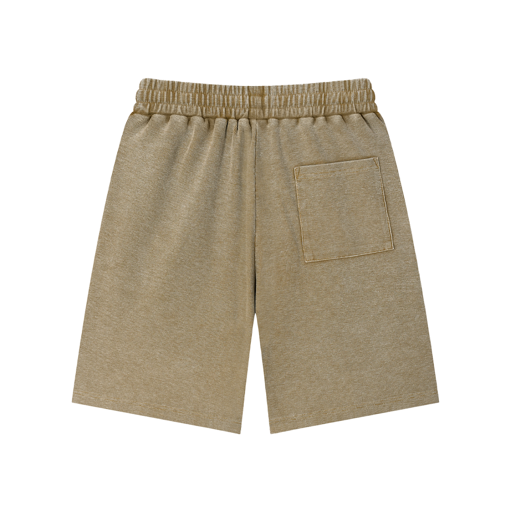 Mineral Wash Waffle Knit Shorts ODMPOD