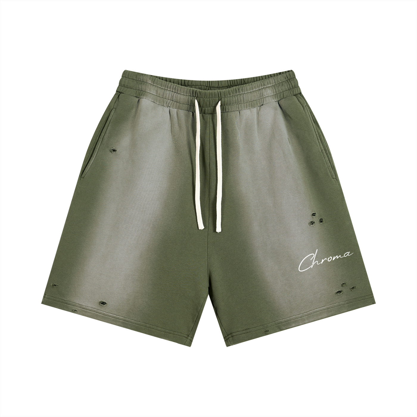 Sun Fade Distressed Shorts ODMPOD