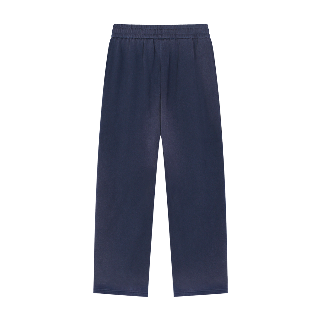 Sun Fade Raw Edge Straight-Leg Sweatpants ODMPOD