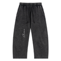 Snow Wash Drawstring Cotton Pants ODMPOD