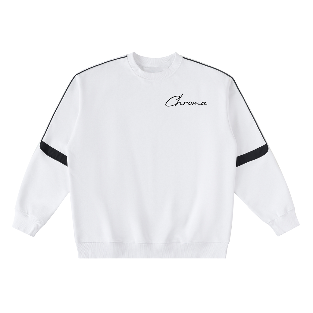 Oversized Crewneck Taped Sweatshirt ODMPOD