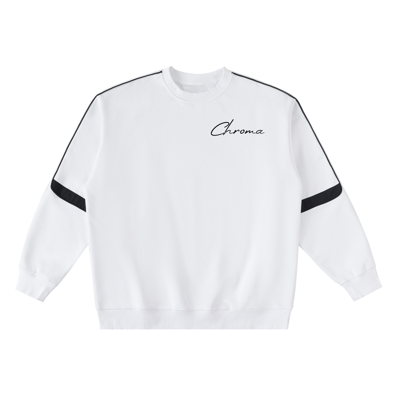Oversized Crewneck Taped Sweatshirt ODMPOD