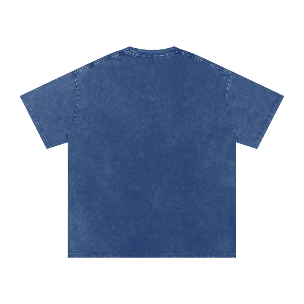 Snow Washed Oversized Cotton T-Shirt ODMPOD