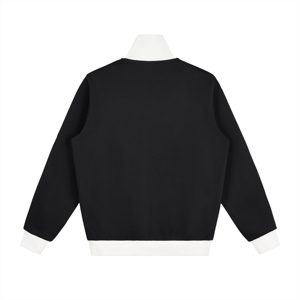 Contrast Side Stripe Fleece Track Jacket ODMPOD