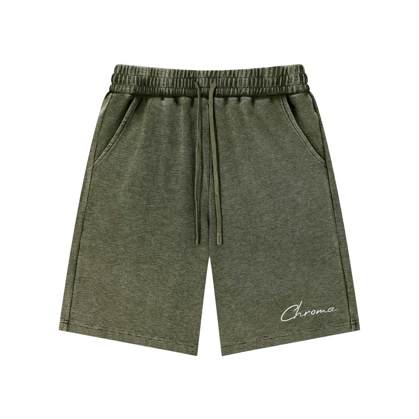 Mineral Wash Waffle Knit Shorts ODMPOD