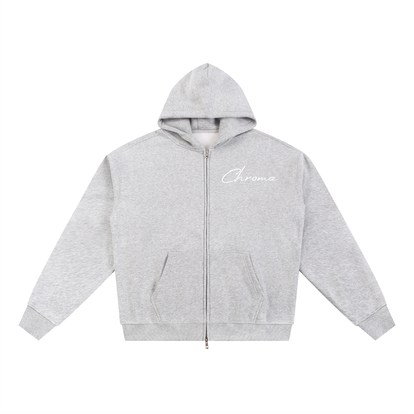 Essential Fleece Zip-Through Hoodie ODMPOD