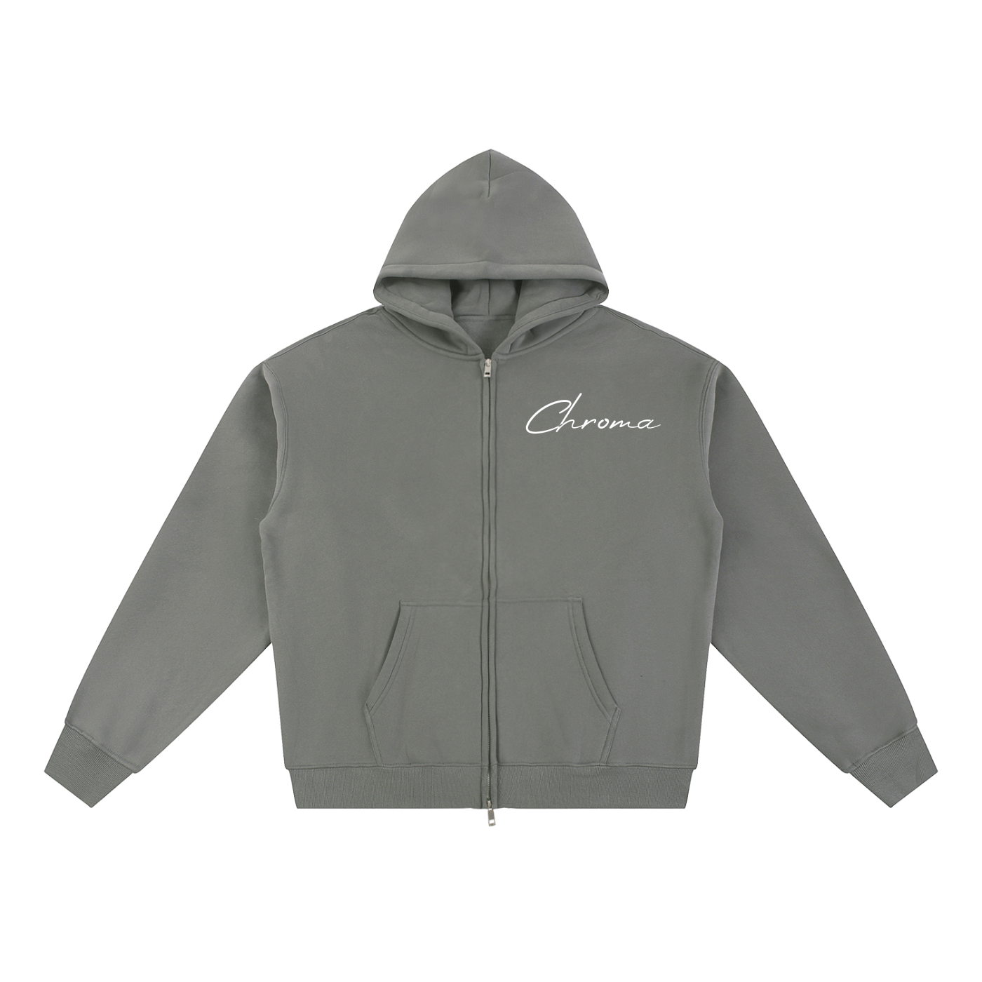 Essential Fleece Zip-Through Hoodie ODMPOD