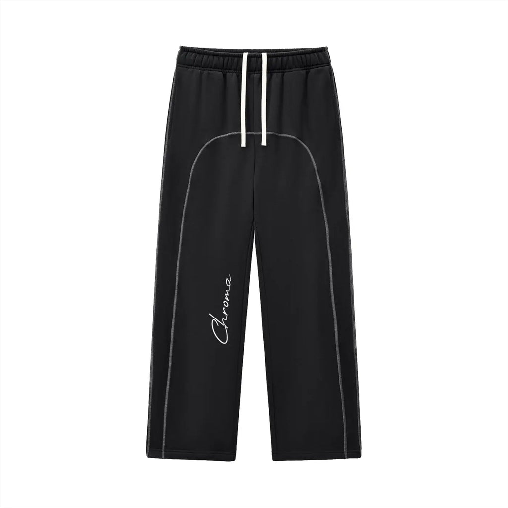 Contrast-Stitched Fleece Sweatpants ODMPOD