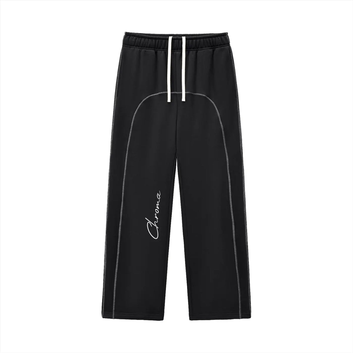 Contrast-Stitched Fleece Sweatpants ODMPOD