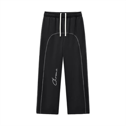 Contrast-Stitched Fleece Sweatpants ODMPOD