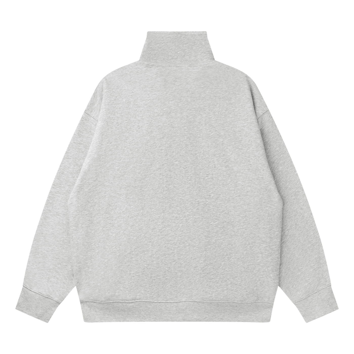 Quarter-Zip Drop Shoulder Sweatshirt ODMPOD