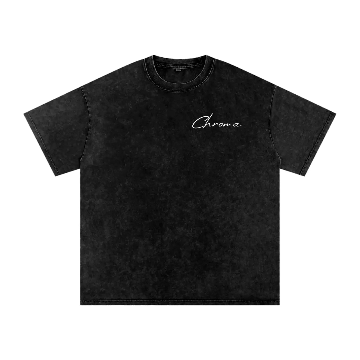 Snow Washed Oversized Cotton T-Shirt ODMPOD