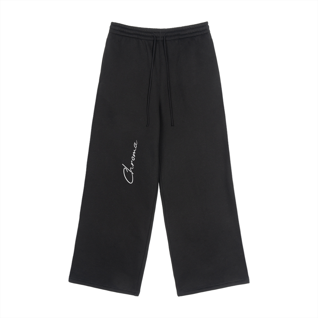 Fleece Drawstring Straight-Leg Sweatpants ODMPOD