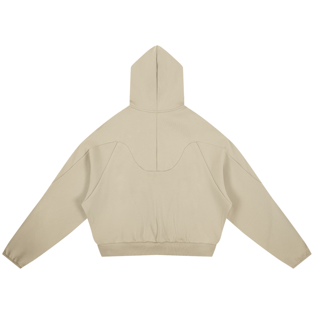 Curved Panel Raglan Hoodie ODMPOD