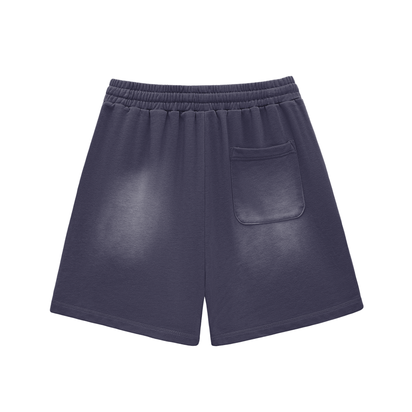 Sun Fade Raw Edge Cotton Shorts ODMPOD