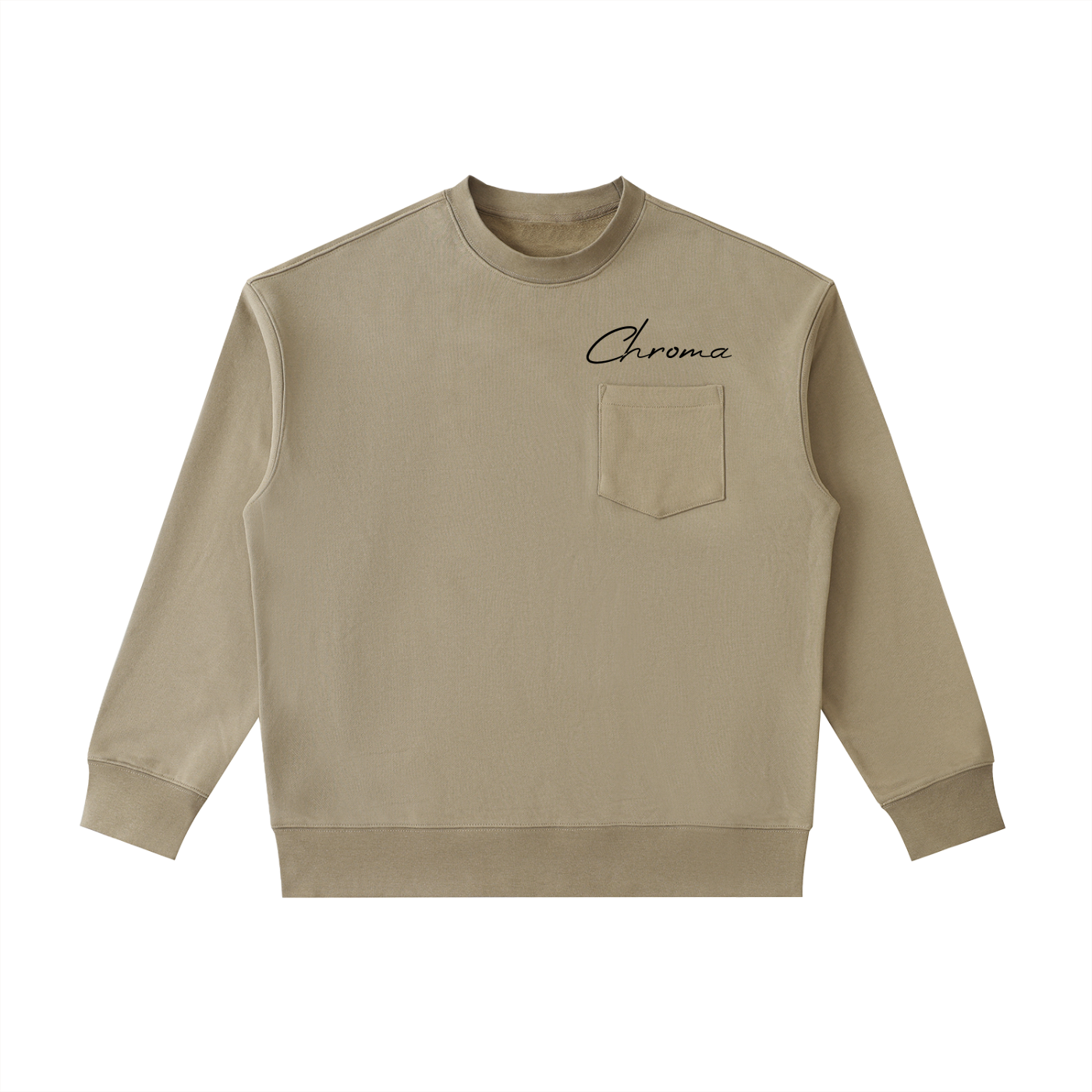 Heavyweight Patch Pocket Crewneck Sweatshirt ODMPOD