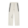Reflection Striped Straight-Leg Sweatpants ODMPOD