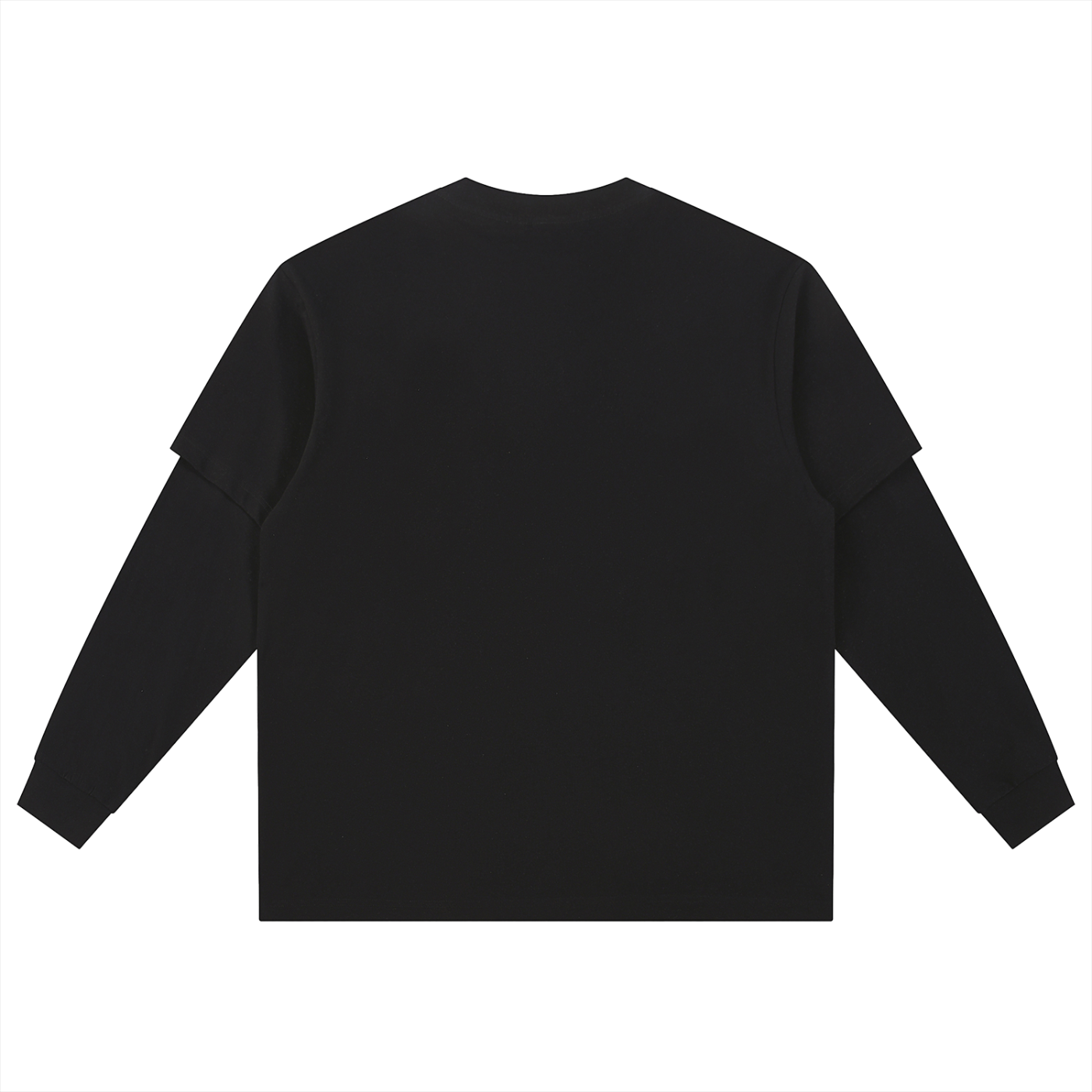 Layered Long Sleeve Oversized Tee ODMPOD