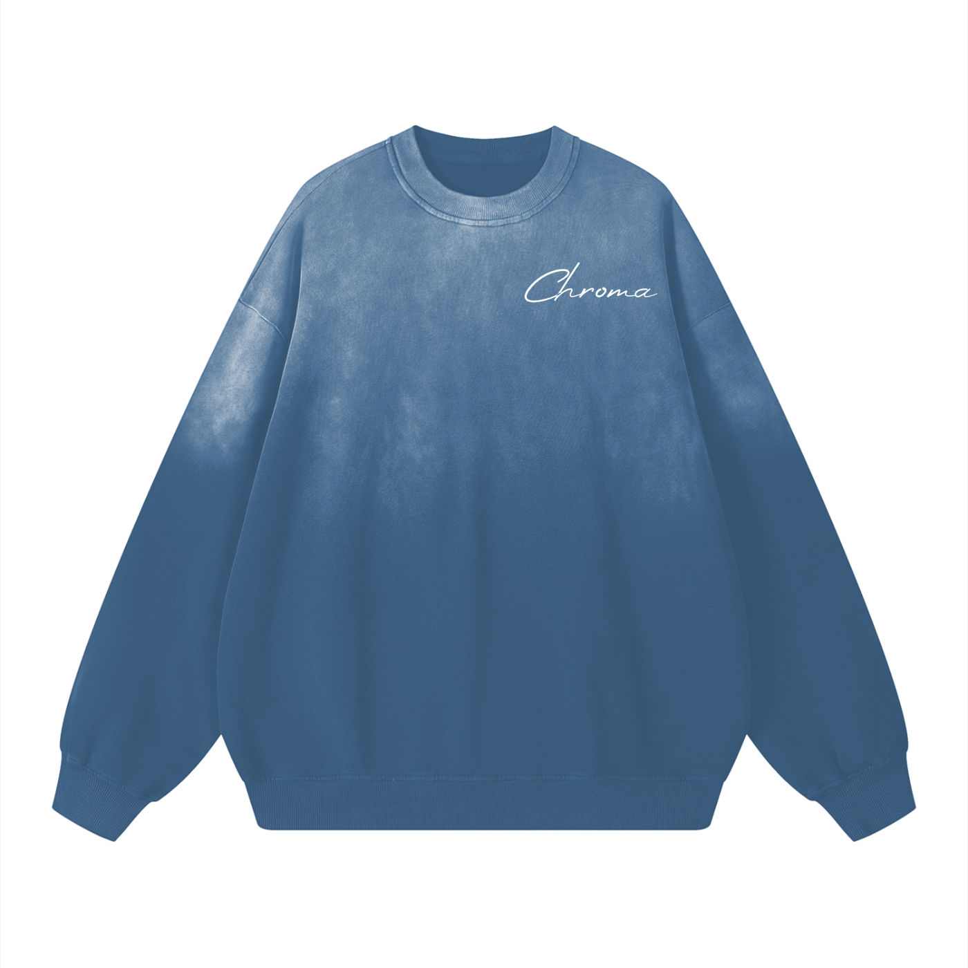 Sunfade Drop-Shoulder Cotton Sweatshirt ODMPOD