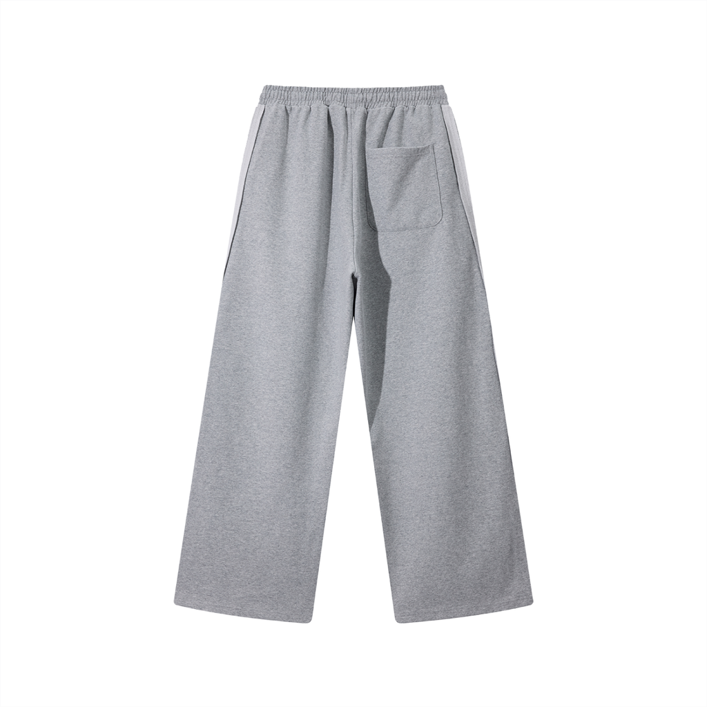 Contrast Tape Straight-Leg Sweatpants ODMPOD