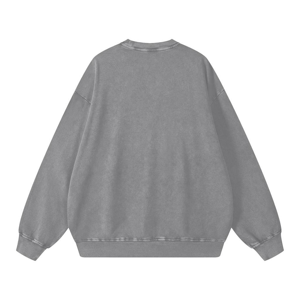 Snow Washed Oversized Sweatshirt ODMPOD