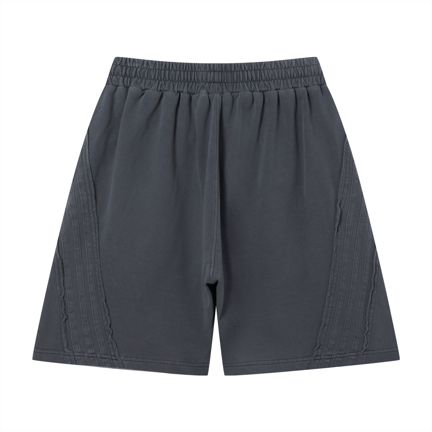 Unisex Vintage Wash Raw Edge Shorts ODMPOD