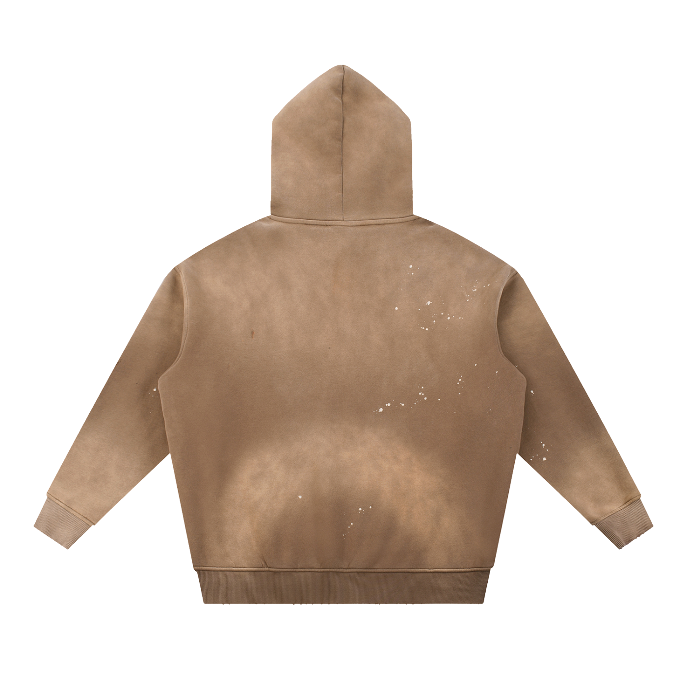 Vintage Washed Frayed Fleece Hoodie ODMPOD