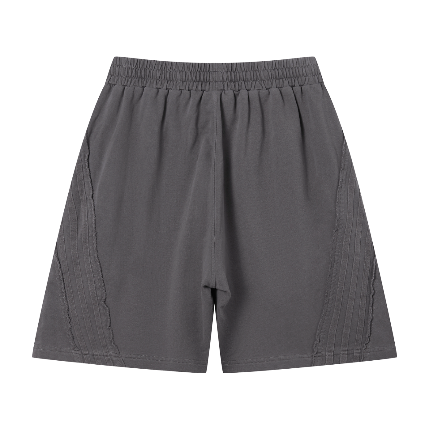 Unisex Vintage Wash Raw Edge Shorts ODMPOD