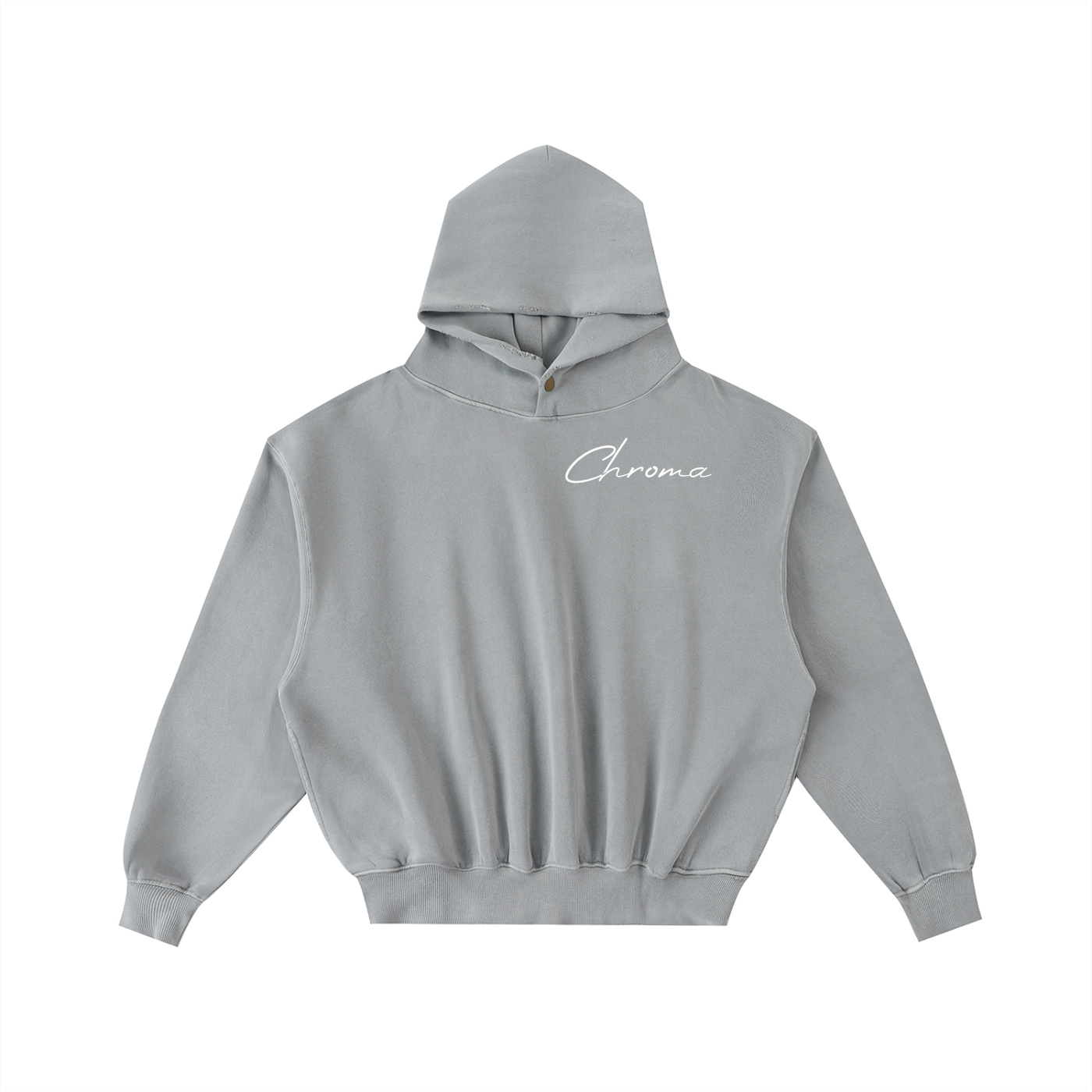 Frayed Enzyme Washed Fleece Hoodie ODMPOD