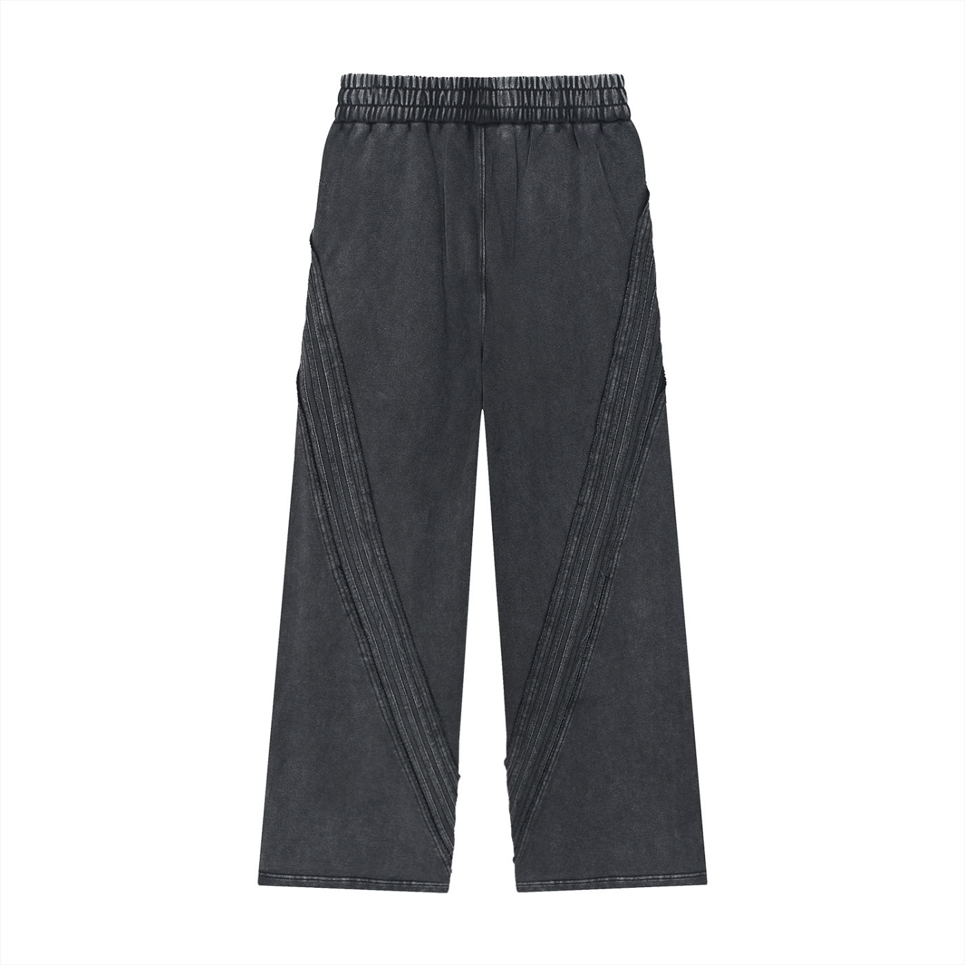 Snow Washed Tape Raw Edge Sweatpants ODMPOD