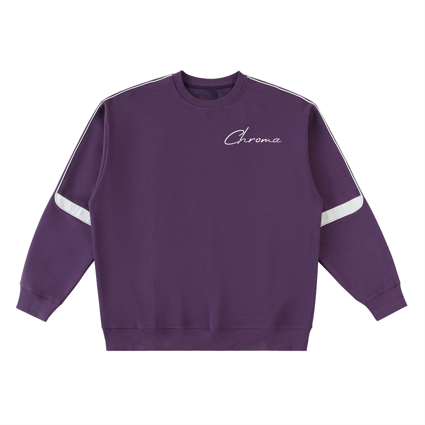 Oversized Crewneck Taped Sweatshirt ODMPOD