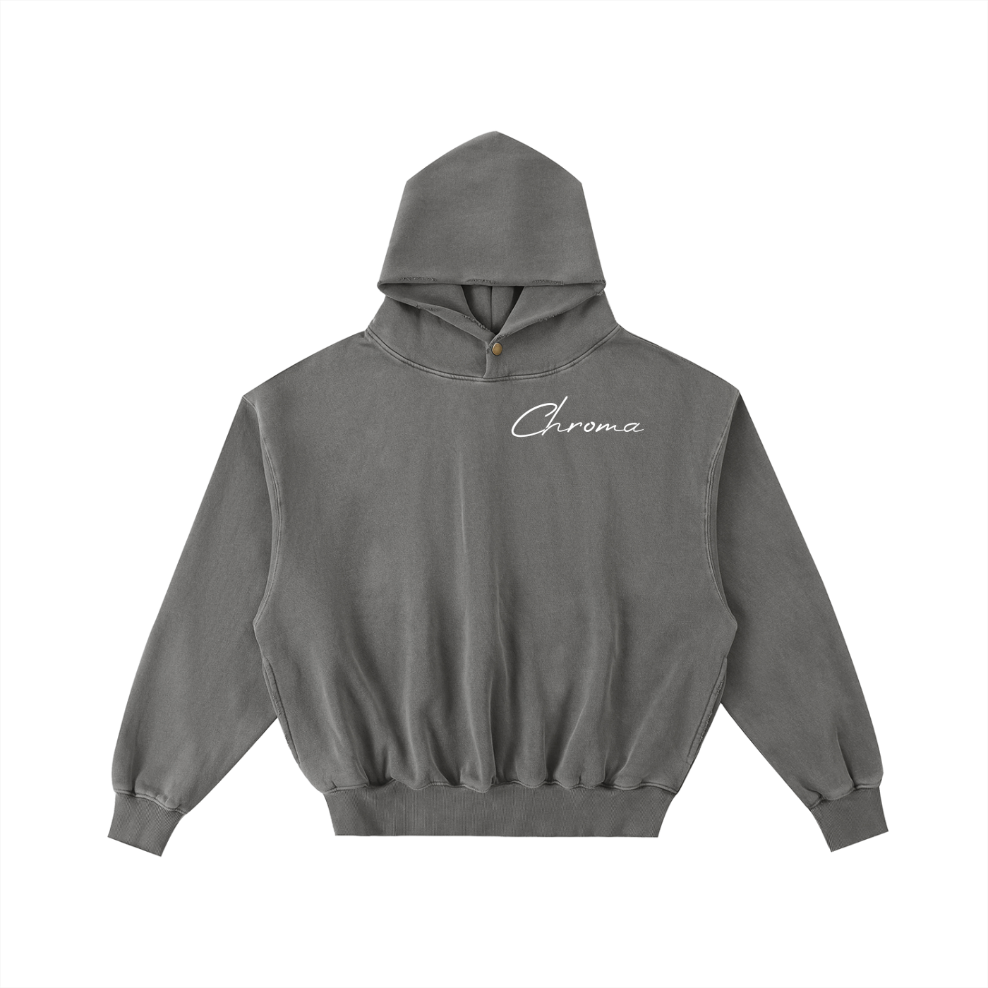 Frayed Enzyme Washed Fleece Hoodie ODMPOD