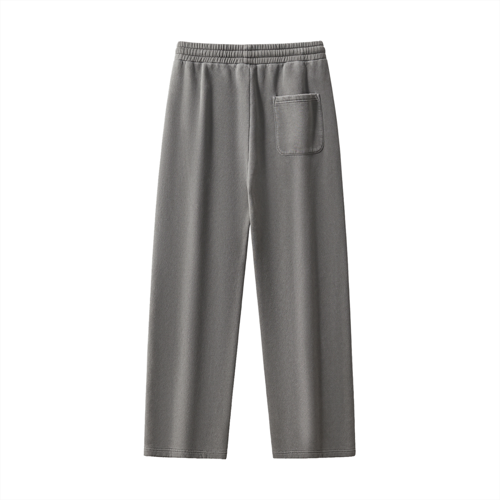 Frayed Enzyme Washed Fleece Sweatpants ODMPOD