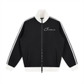Contrast Side Stripe Fleece Track Jacket ODMPOD