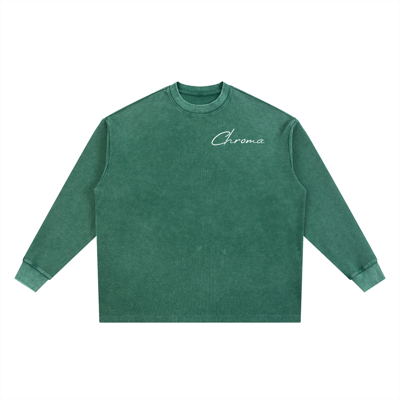 Mineral Wash Waffle Oversized T-Shirt ODMPOD