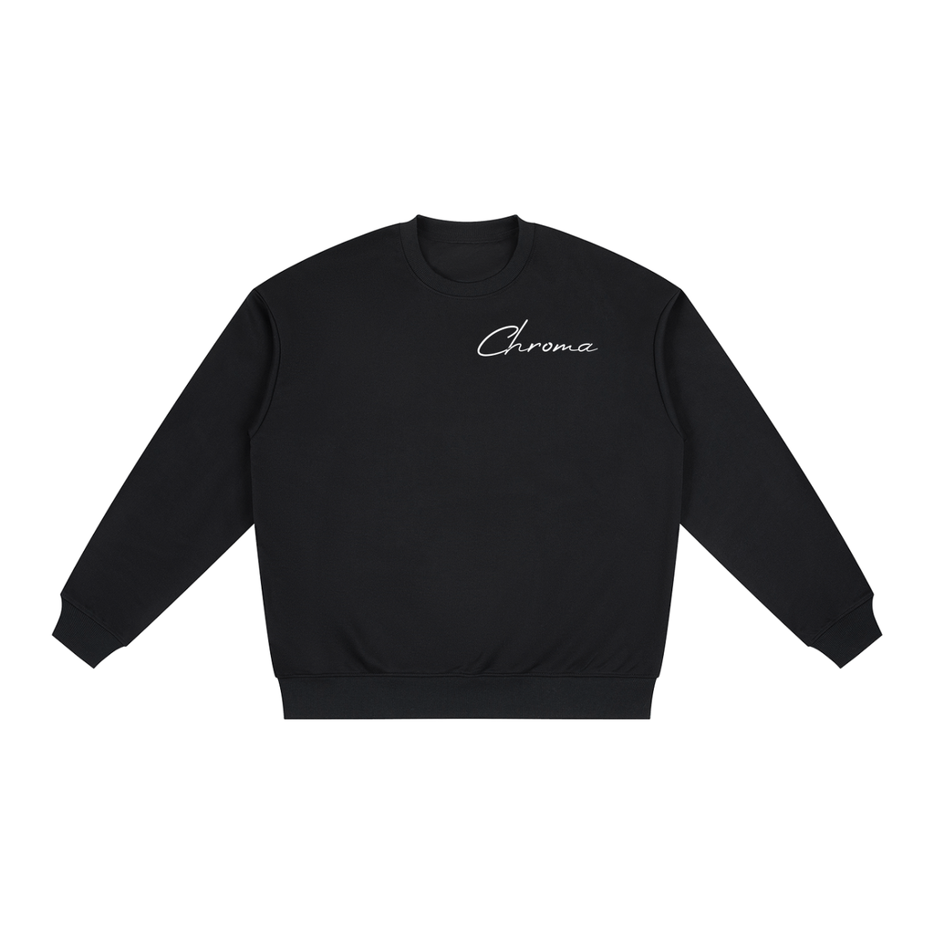 Oversized Drop Shoulder Crewneck Sweatshirt ODMPOD