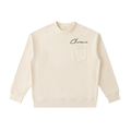 Heavyweight Patch Pocket Crewneck Sweatshirt ODMPOD