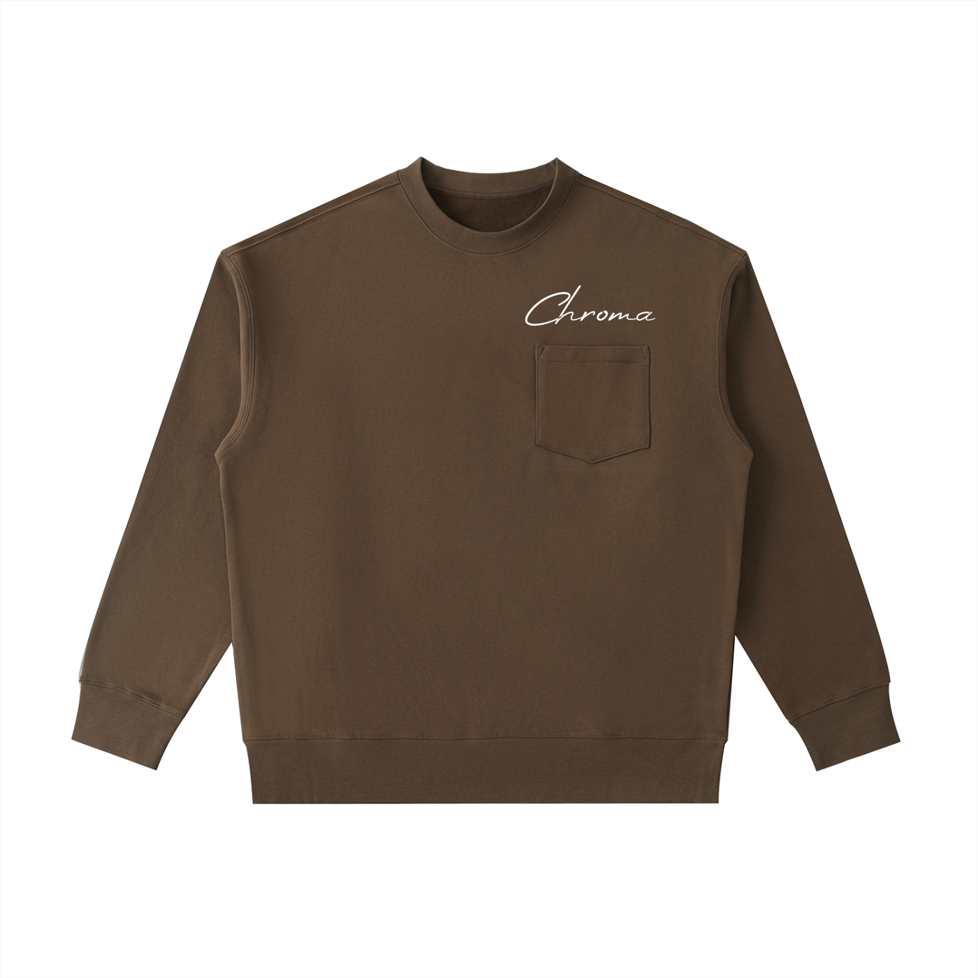 Heavyweight Patch Pocket Crewneck Sweatshirt ODMPOD