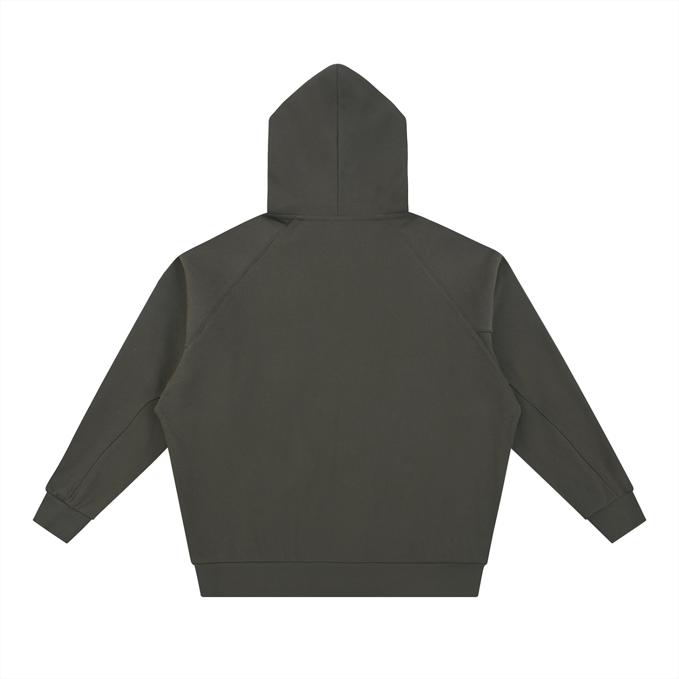 Dolman Sleeve Zip-Through Fleece  Hoodie ODMPOD