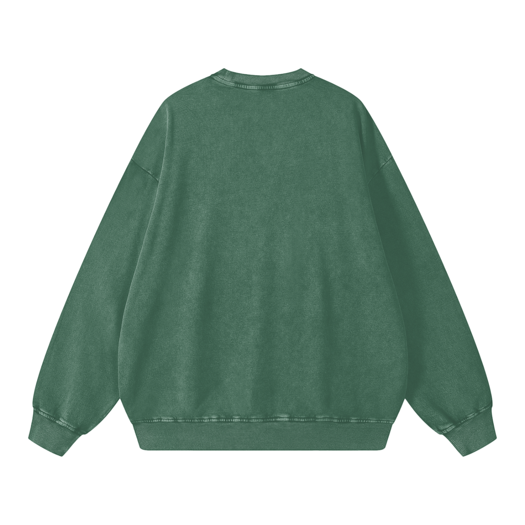 Snow Washed Oversized Sweatshirt ODMPOD