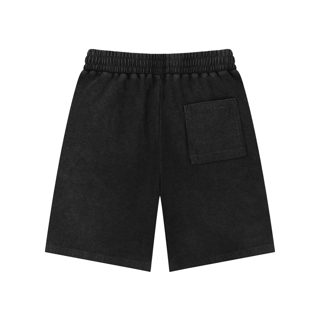 Mineral Wash Waffle Knit Shorts ODMPOD