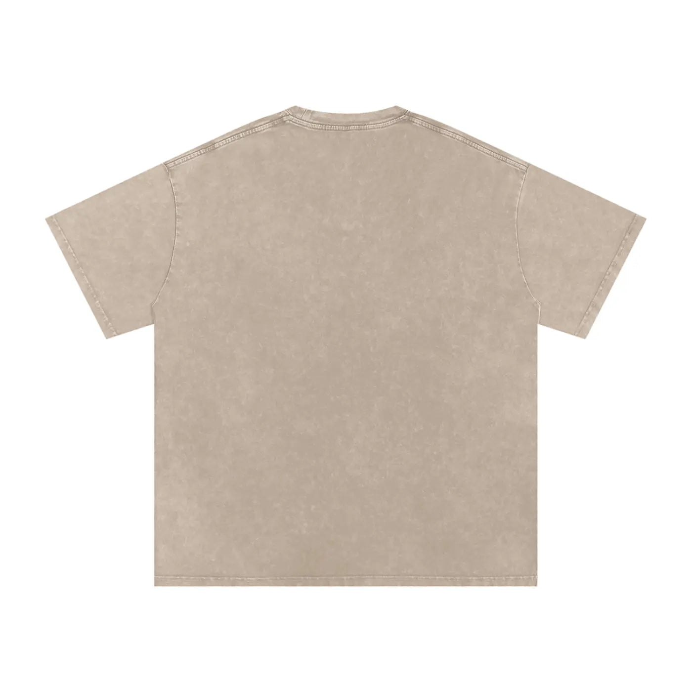 Snow Washed Oversized Cotton T-Shirt ODMPOD