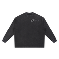 Mineral Wash Waffle Oversized T-Shirt ODMPOD