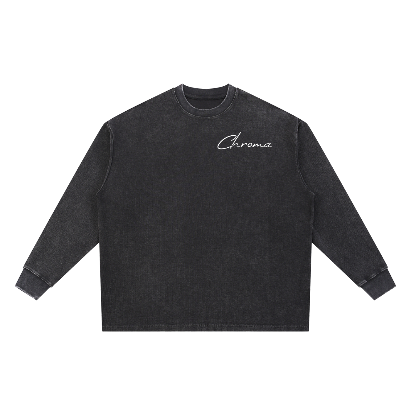 Mineral Wash Waffle Oversized T-Shirt ODMPOD