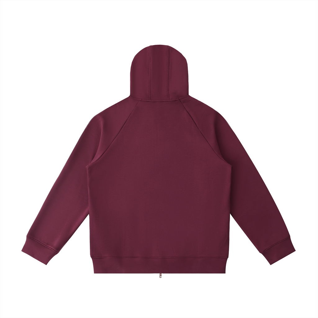 Heavyweight Raglan Sleeve Zip Hoodie ODMPOD