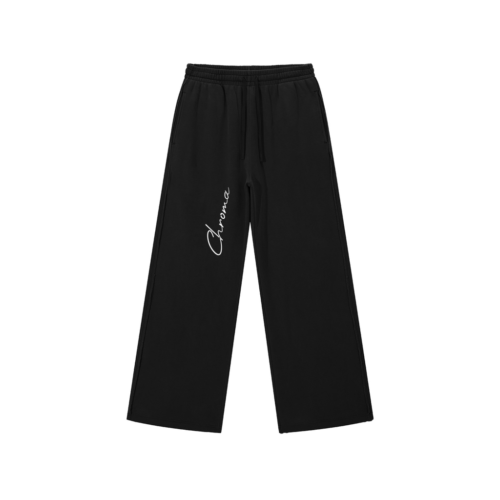 Snow Washed Raw Edge Sweatpants ODMPOD