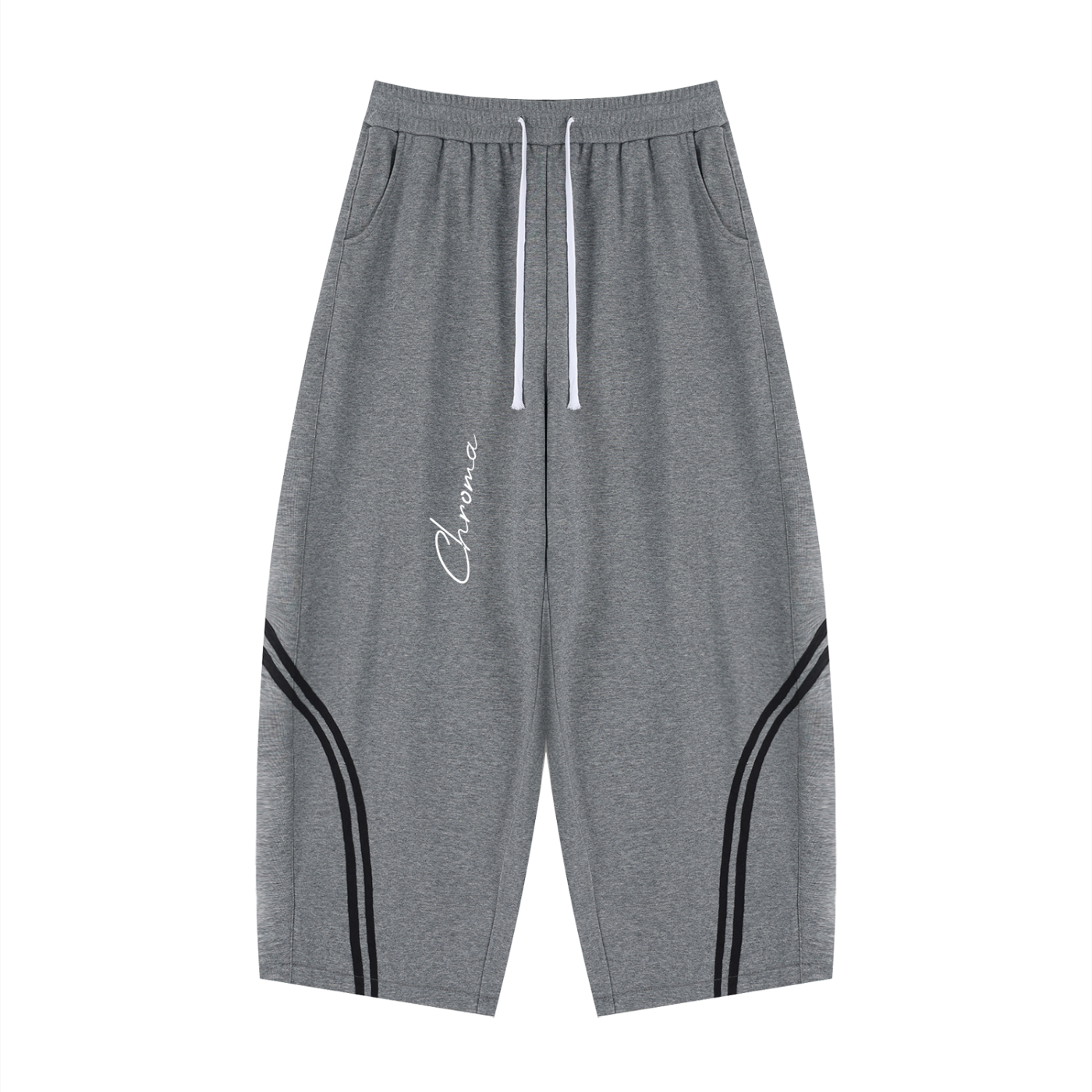 Unisex Wide Leg Piping Sweatpants ODMPOD